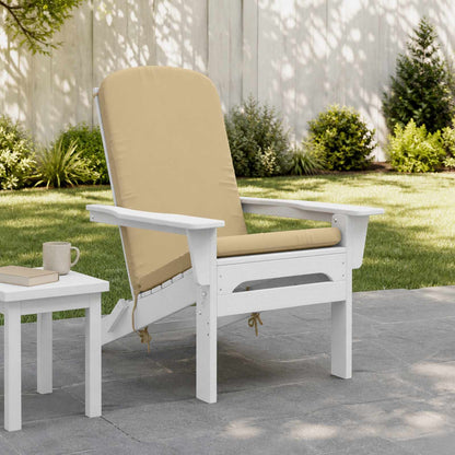 vidaXL Adirondack Chair Cushion GEMERT 100% Polyester Beige