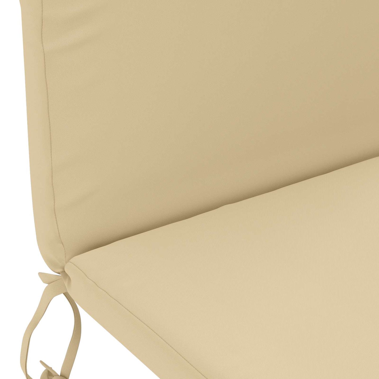 vidaXL Sun Lounger Cushion GEMERT 100% Polyester Beige 47 x 131 x 5 cm