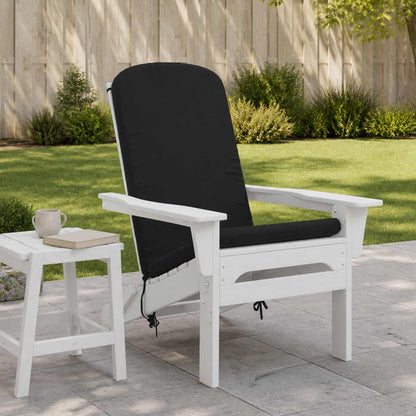 vidaXL Adirondack Chair Cushion GEMERT 100% Polyester Black