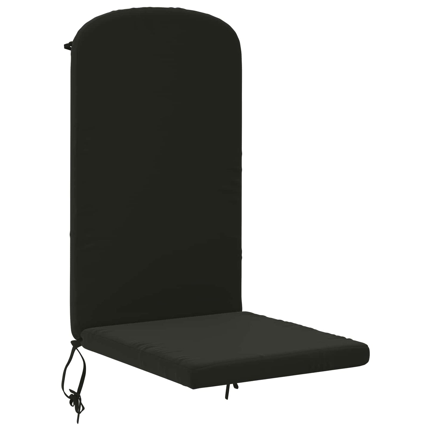 vidaXL Sun Lounger Cushion GEMERT 100% Polyester Black 47 x 131 x 5 cm