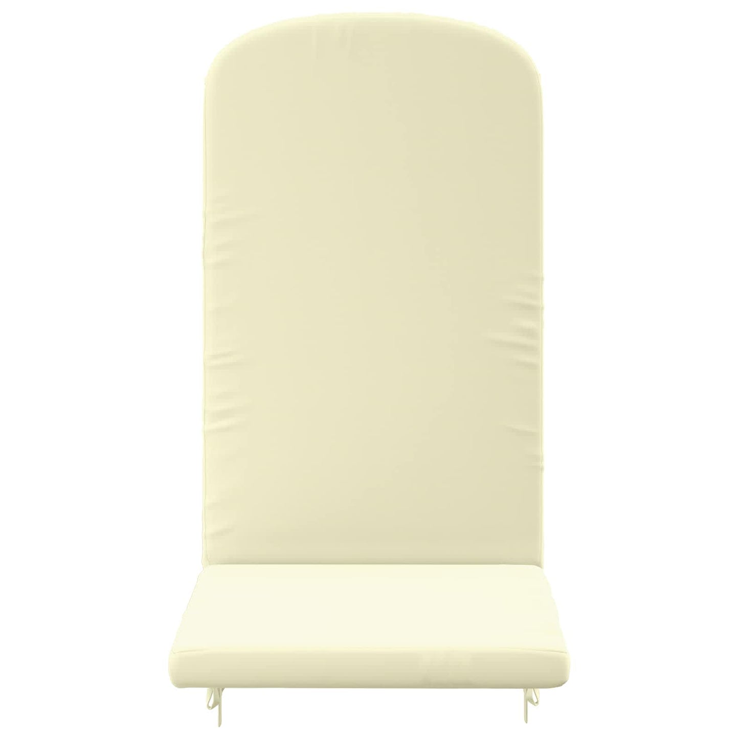 vidaXL Sun Lounger Cushion GEMERT 100% Polyester Cream 47 x 131 x 5 cm