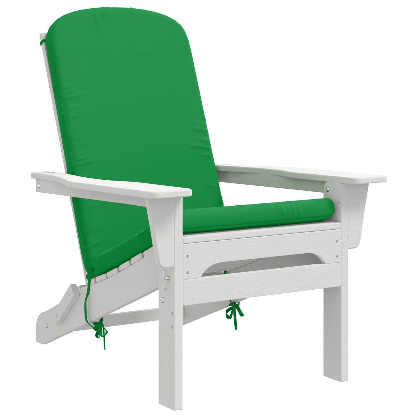 vidaXL Sun Lounger Cushion GEMERT 100% Polyester Green 47 x 131 x 5 cm
