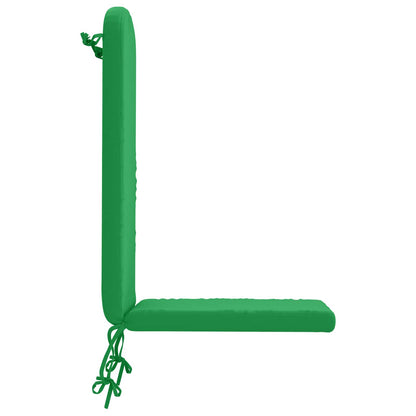 vidaXL Sun Lounger Cushion GEMERT 100% Polyester Green 47 x 131 x 5 cm
