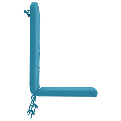 vidaXL Sun Lounger Cushion GEMERT 100% Polyester Light Blue