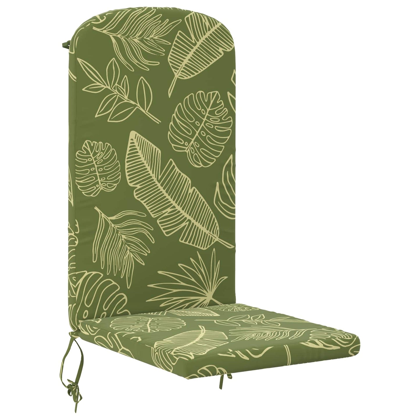 vidaXL Sun Lounger Cushion GEMERT 100% Polyester Leaf Design