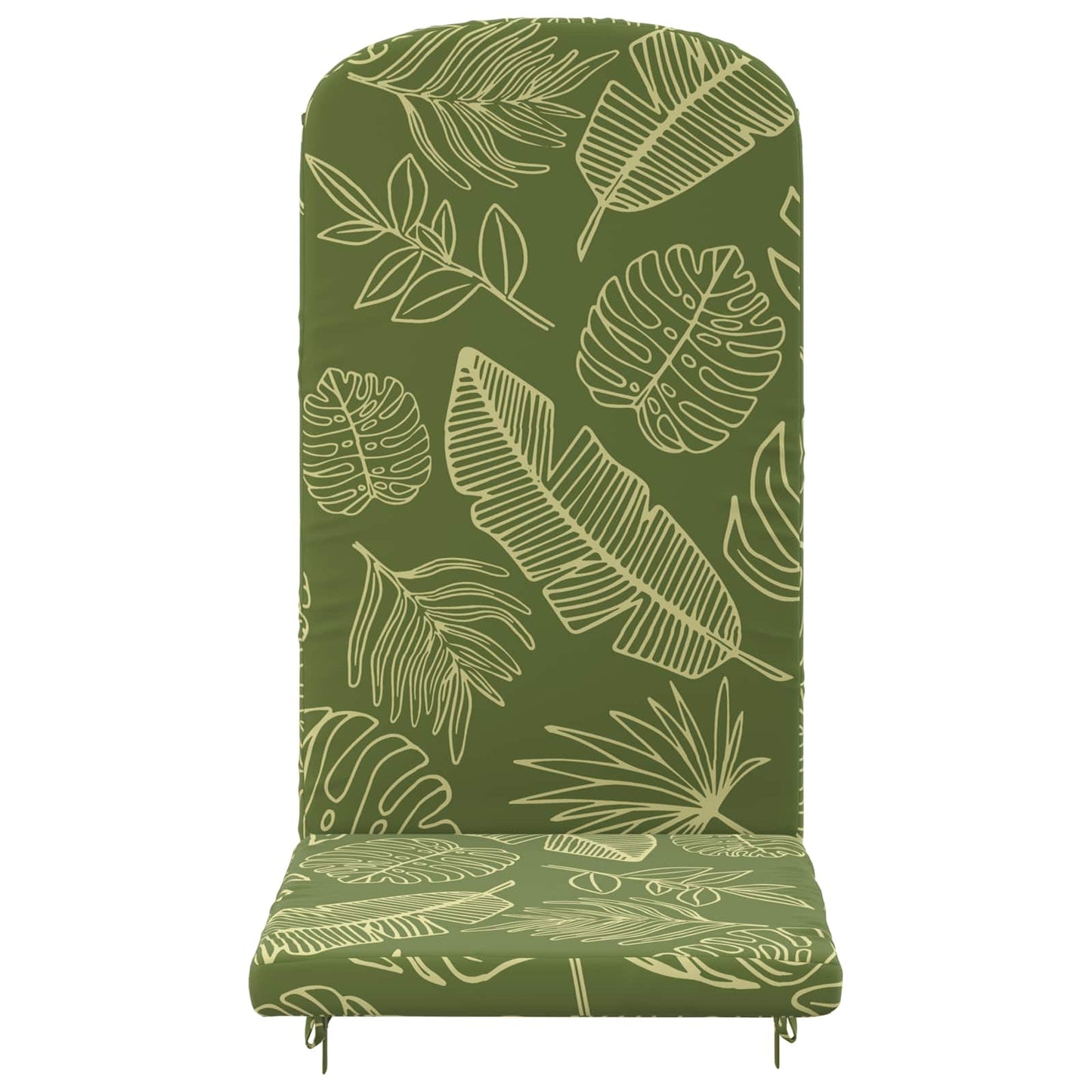 vidaXL Sun Lounger Cushion GEMERT 100% Polyester Leaf Design