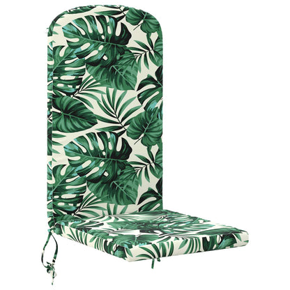 vidaXL Sun Lounger Cushion GEMERT 100% Polyester Leaf Pattern