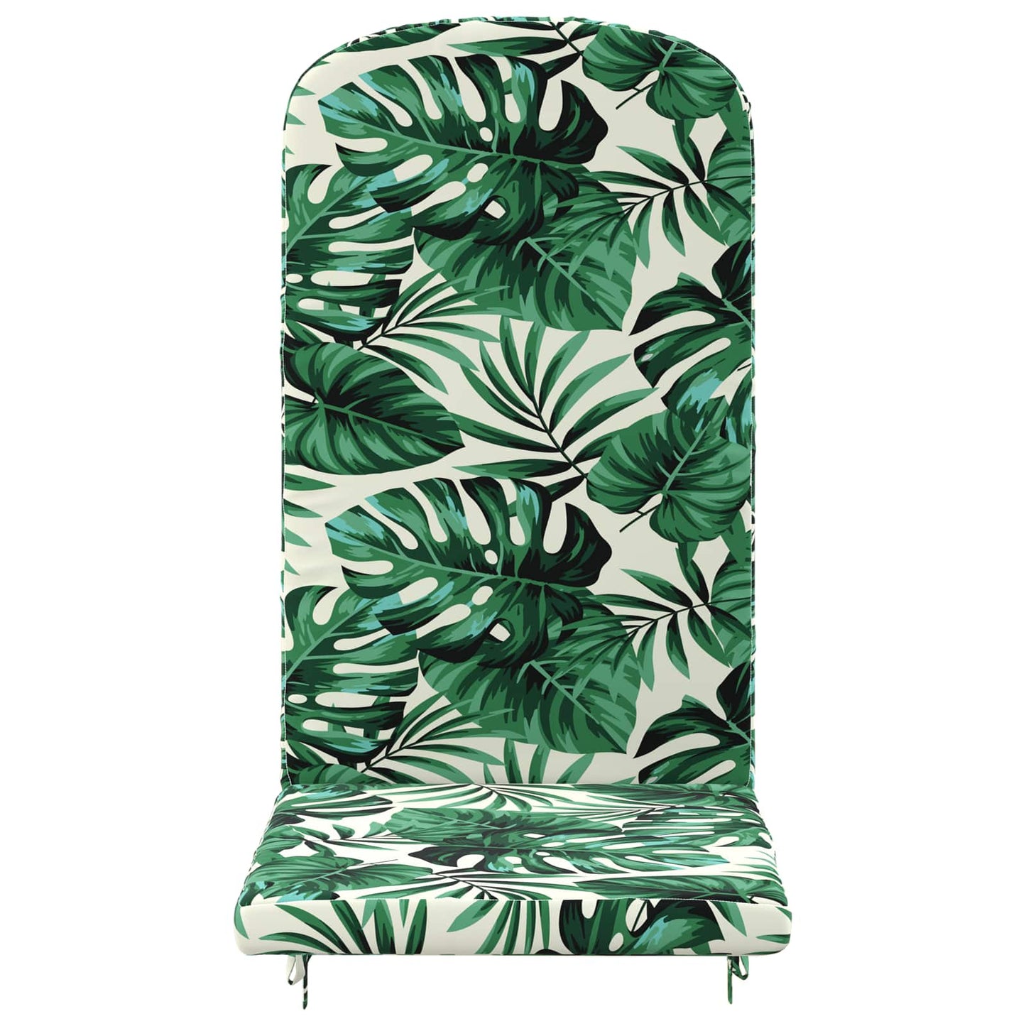 vidaXL Sun Lounger Cushion GEMERT 100% Polyester Leaf Pattern