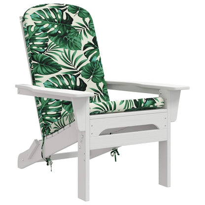vidaXL Sun Lounger Cushion GEMERT 100% Polyester Leaf Pattern