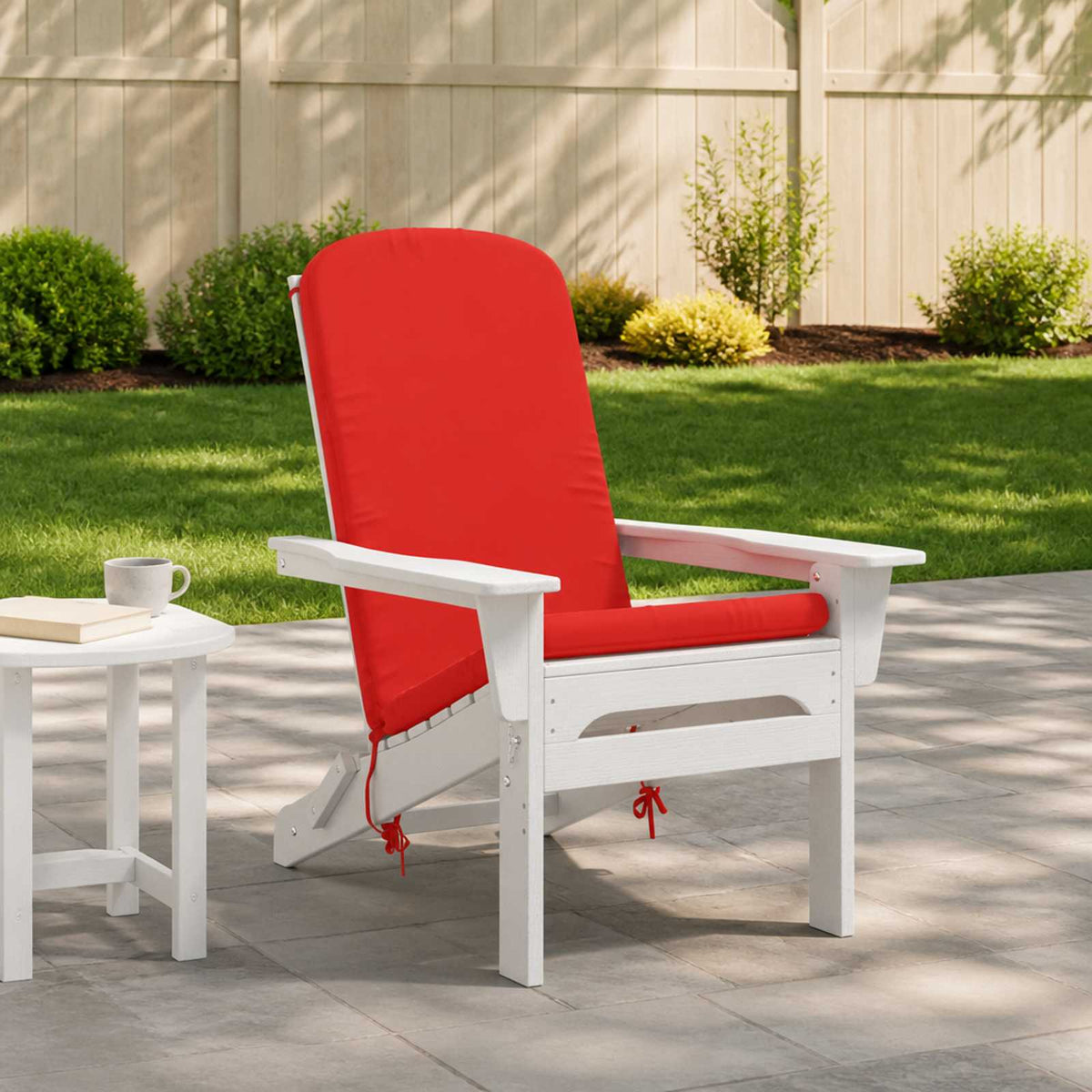 vidaXL Adirondack Chair Cushion GEMERT 100% Polyester Red