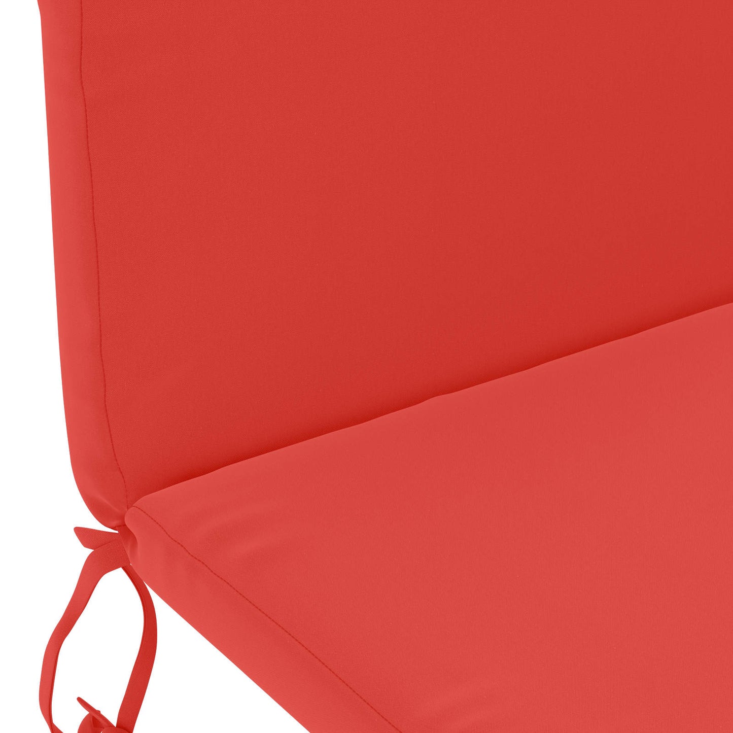 vidaXL Sun Lounger Cushion GEMERT 100% Polyester Red 47 x 131 x 5 cm