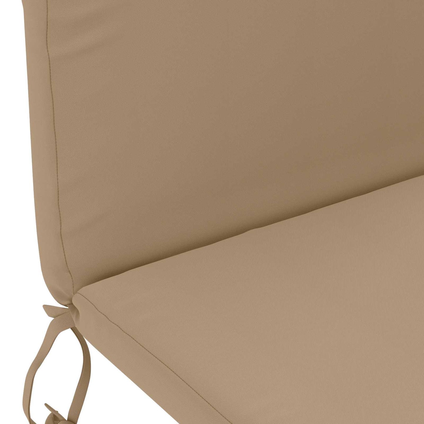 vidaXL Sun Lounger Cushion GEMERT 100% Polyester Taupe 47 x 131 x 5 cm