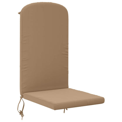 vidaXL Sun Lounger Cushion GEMERT 100% Polyester Taupe 47 x 131 x 5 cm