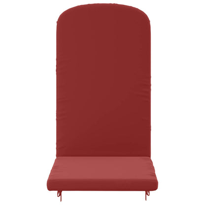 vidaXL Sun Lounger Cushion GEMERT 100% Polyester Wine Red