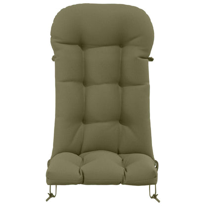 vidaXL Sun Lounger Cushion PUTTEN 100% Polyester Olive Green