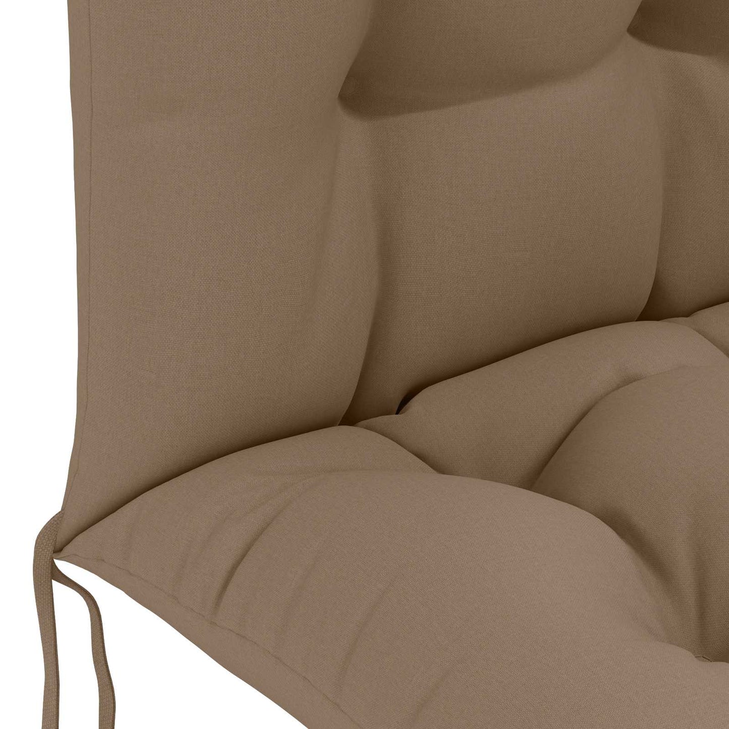 vidaXL Sun Lounger Cushion PUTTEN 100% Polyester Taupe