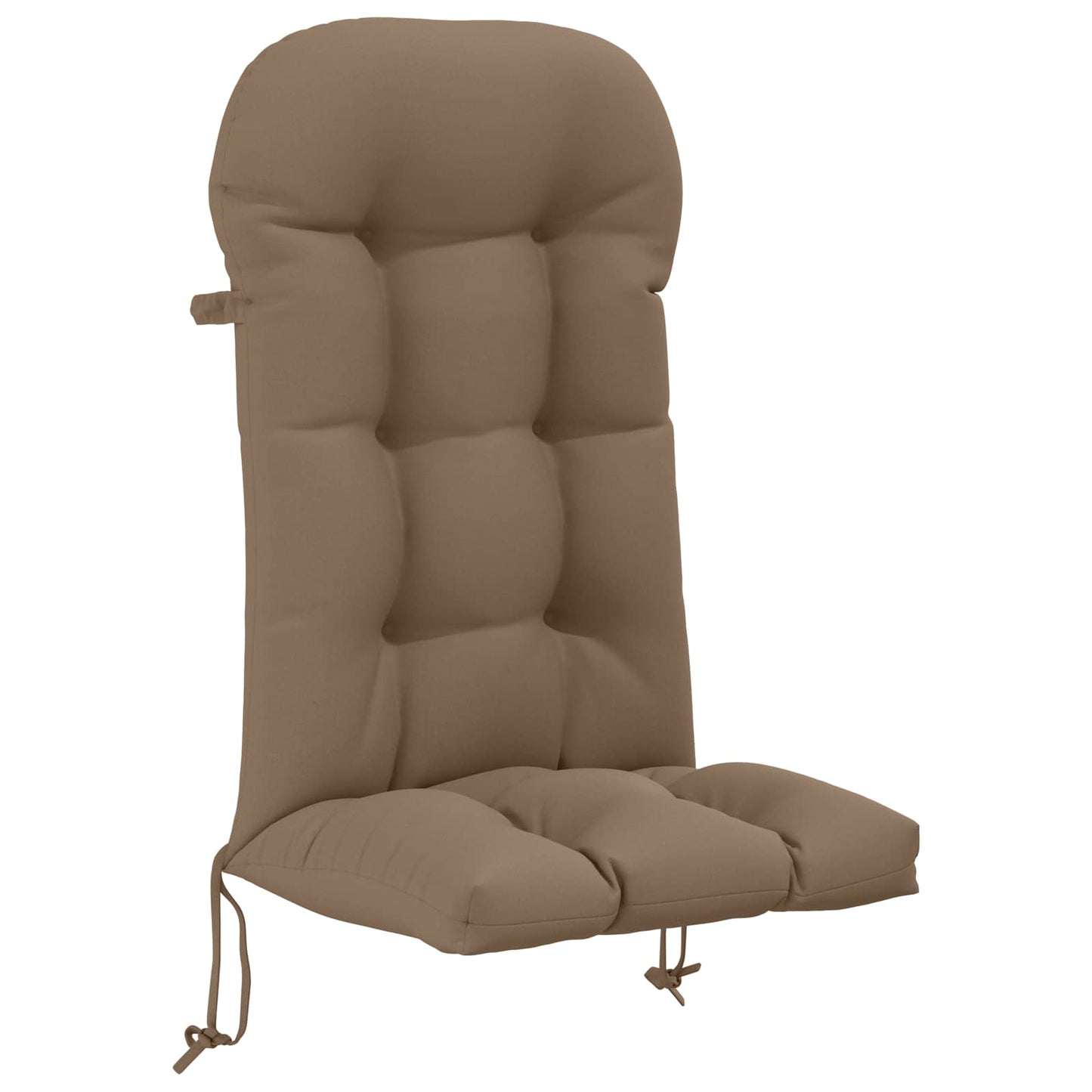 vidaXL Sun Lounger Cushion PUTTEN 100% Polyester Taupe
