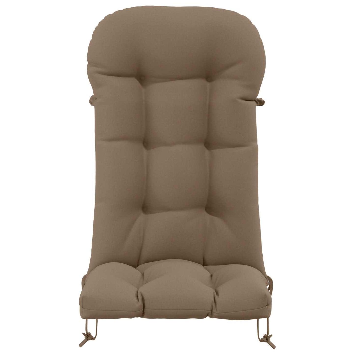 vidaXL Sun Lounger Cushion PUTTEN 100% Polyester Taupe