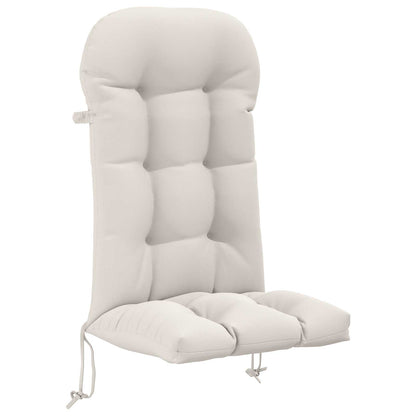 vidaXL Sun Lounger Cushion PUTTEN 100% Polyester White