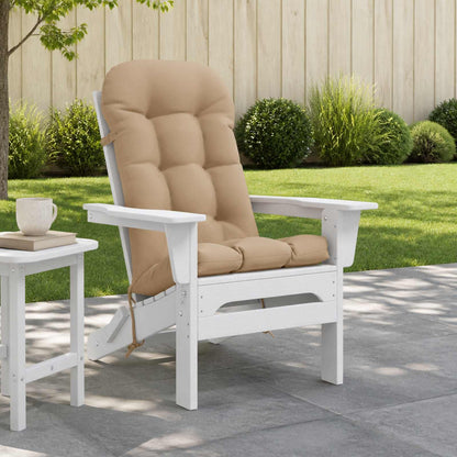 vidaXL Adirondack Chair Cushion PUTTEN 100% Polyester Sand