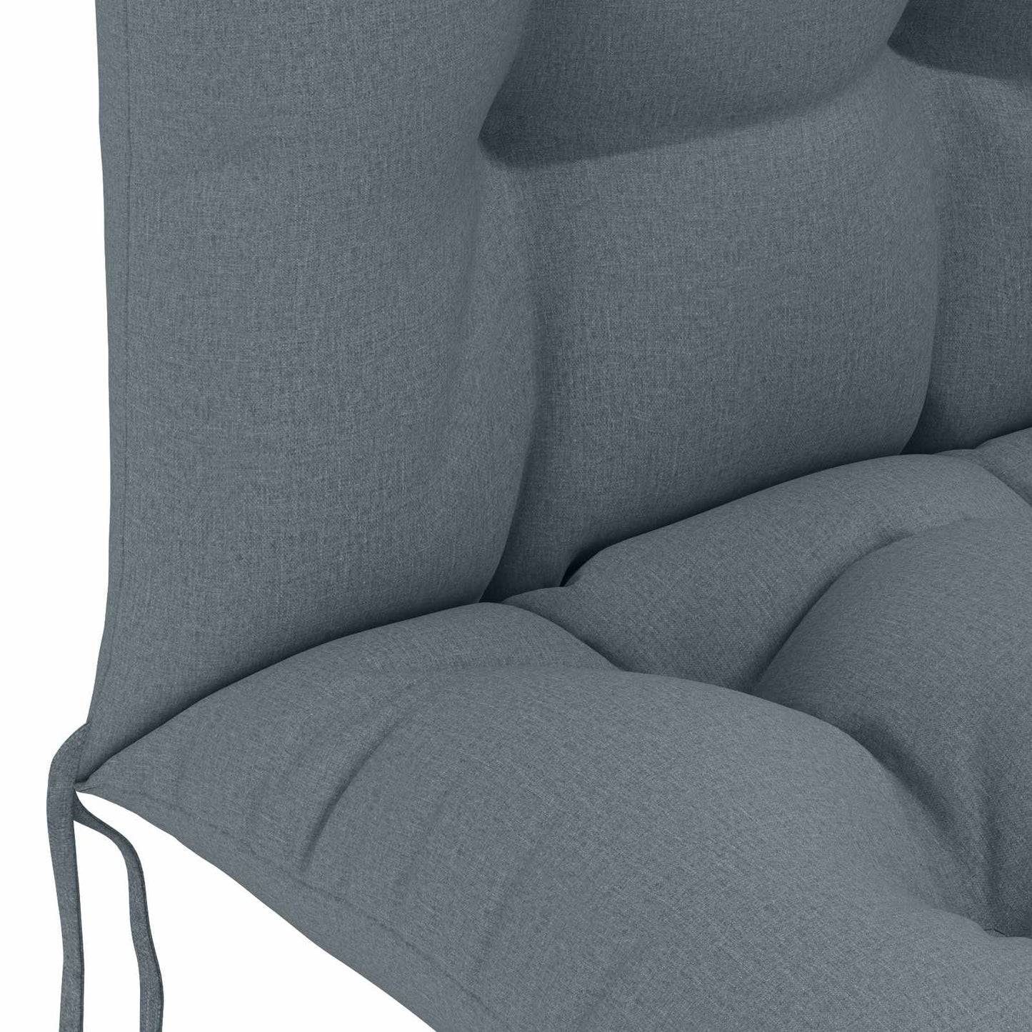 vidaXL Sun Lounger Cushion PUTTEN 100% Polyester Blue 48 x 112 x 10 cm