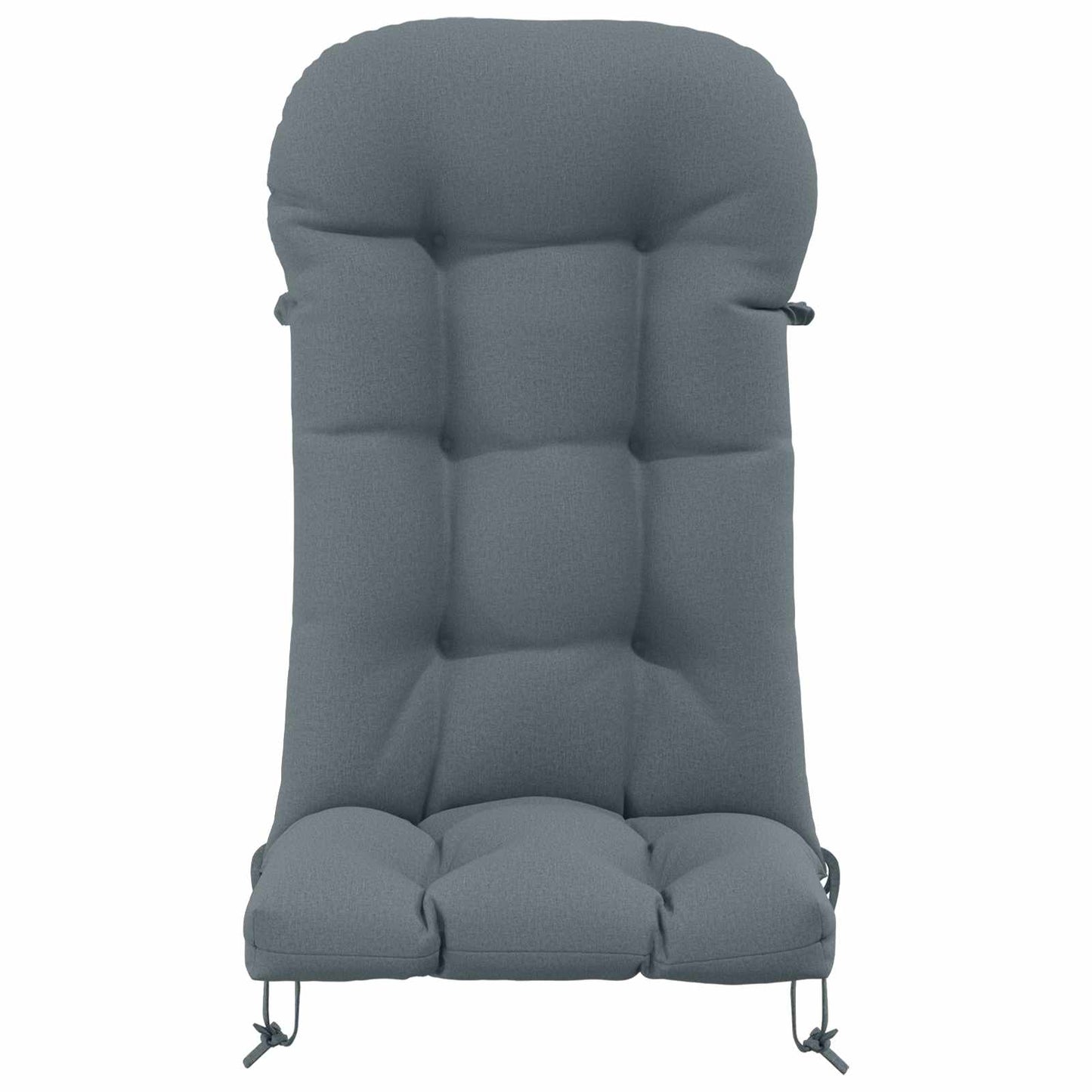 vidaXL Sun Lounger Cushion PUTTEN 100% Polyester Blue 48 x 112 x 10 cm