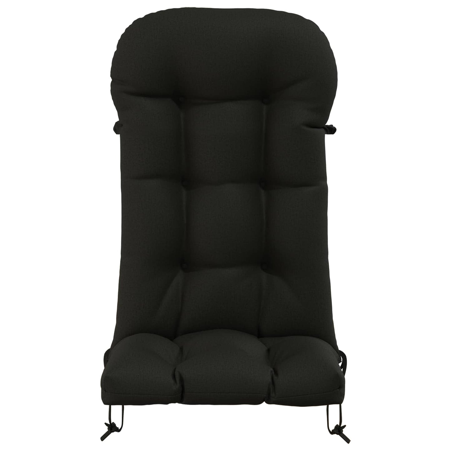 vidaXL Sun Lounger Cushion PUTTEN 100% Polyester Black