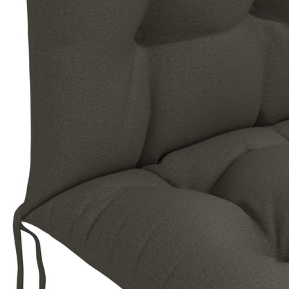 vidaXL Sun Lounger Cushion PUTTEN 100% Polyester Anthracite
