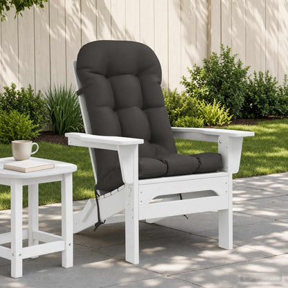 vidaXL Sun Lounger Cushion PUTTEN 100% Polyester Anthracite