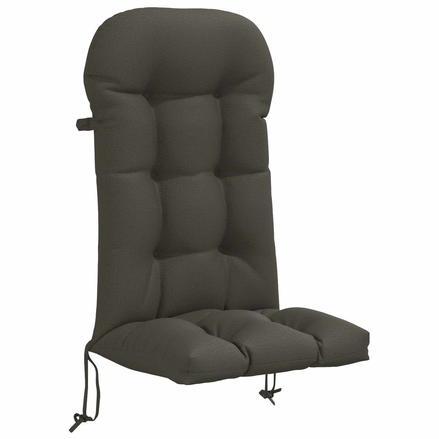 vidaXL Sun Lounger Cushion PUTTEN 100% Polyester Anthracite