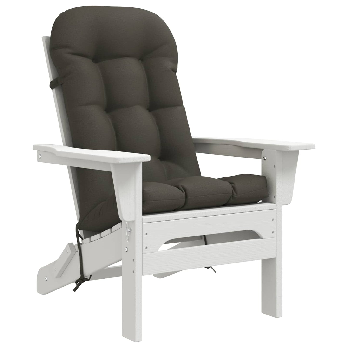vidaXL Sun Lounger Cushion PUTTEN 100% Polyester Anthracite