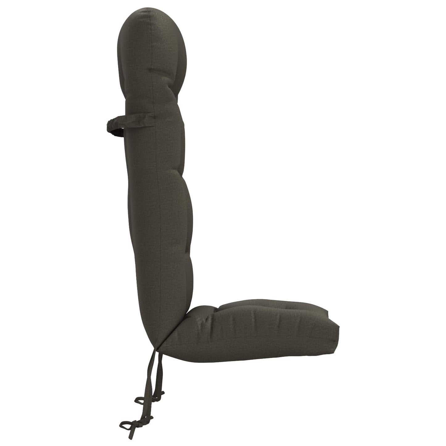vidaXL Sun Lounger Cushion PUTTEN 100% Polyester Anthracite