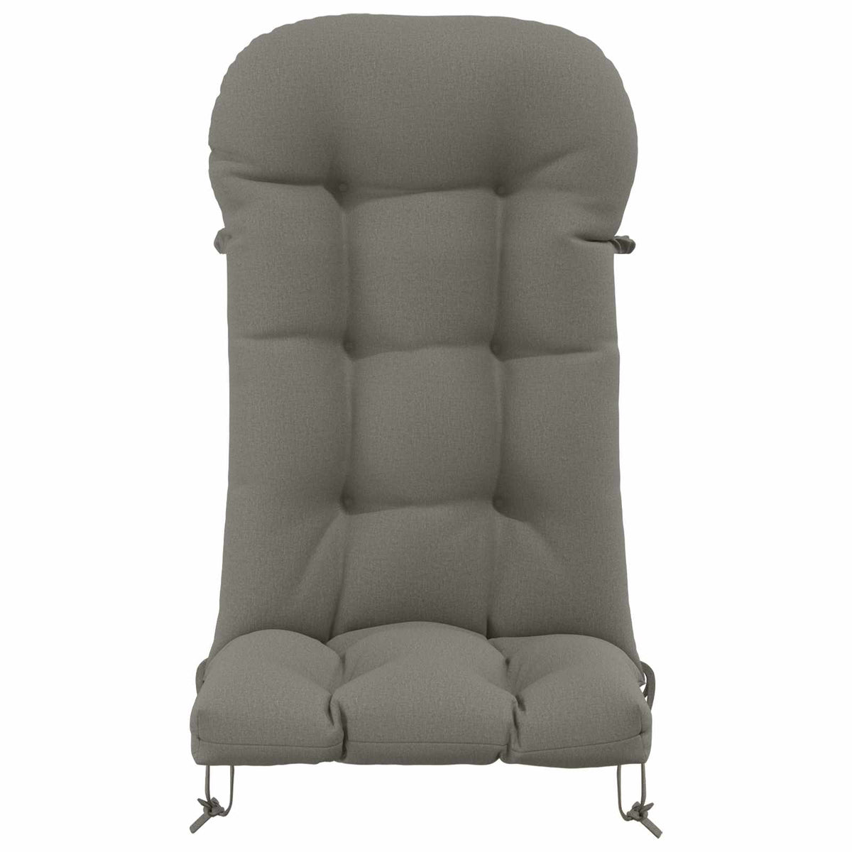 vidaXL Adirondack Chair Cushion PUTTEN 100% Polyester Grey