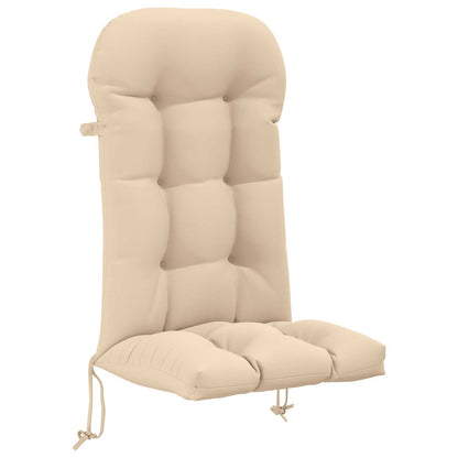 vidaXL Sun Lounger Cushion PUTTEN 100% Polyester Cream