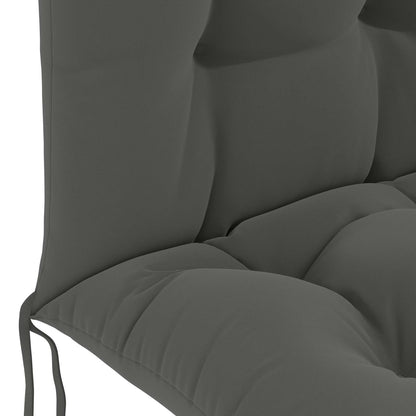 vidaXL Sun Lounger Cushion PUTTEN 100% Polyester Anthracite