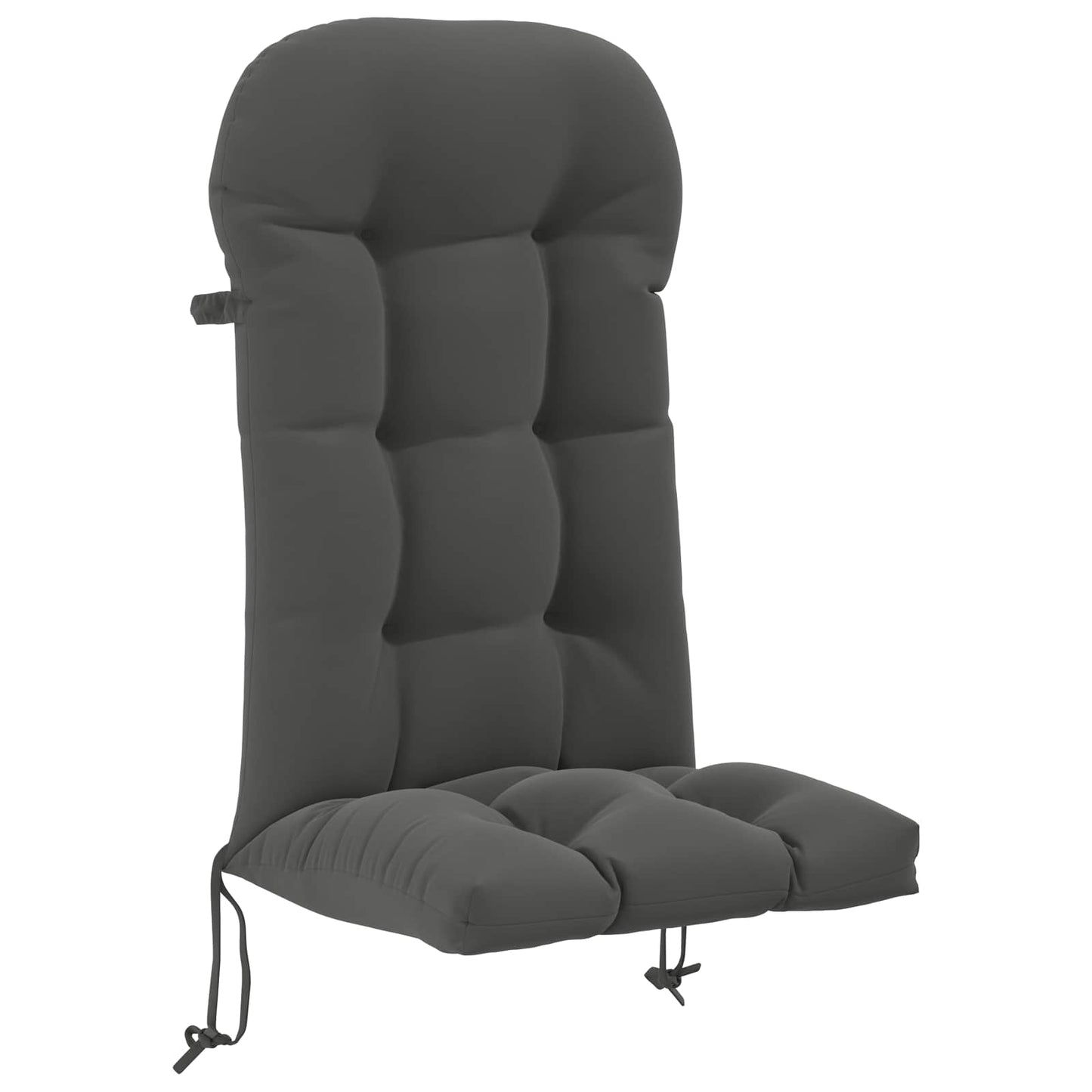 vidaXL Sun Lounger Cushion PUTTEN 100% Polyester Anthracite