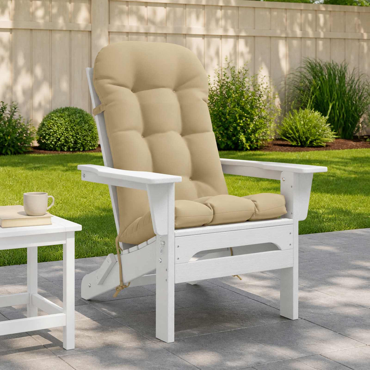 vidaXL Adirondack Chair Cushion PUTTEN 100% Polyester Beige