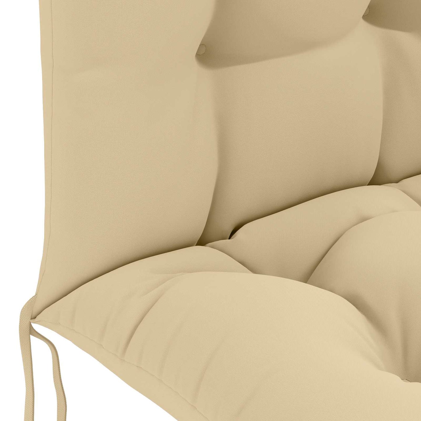 vidaXL Sun Lounger Cushion PUTTEN 100% Polyester Beige