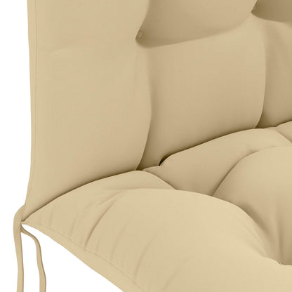 vidaXL Sun Lounger Cushion PUTTEN 100% Polyester Beige