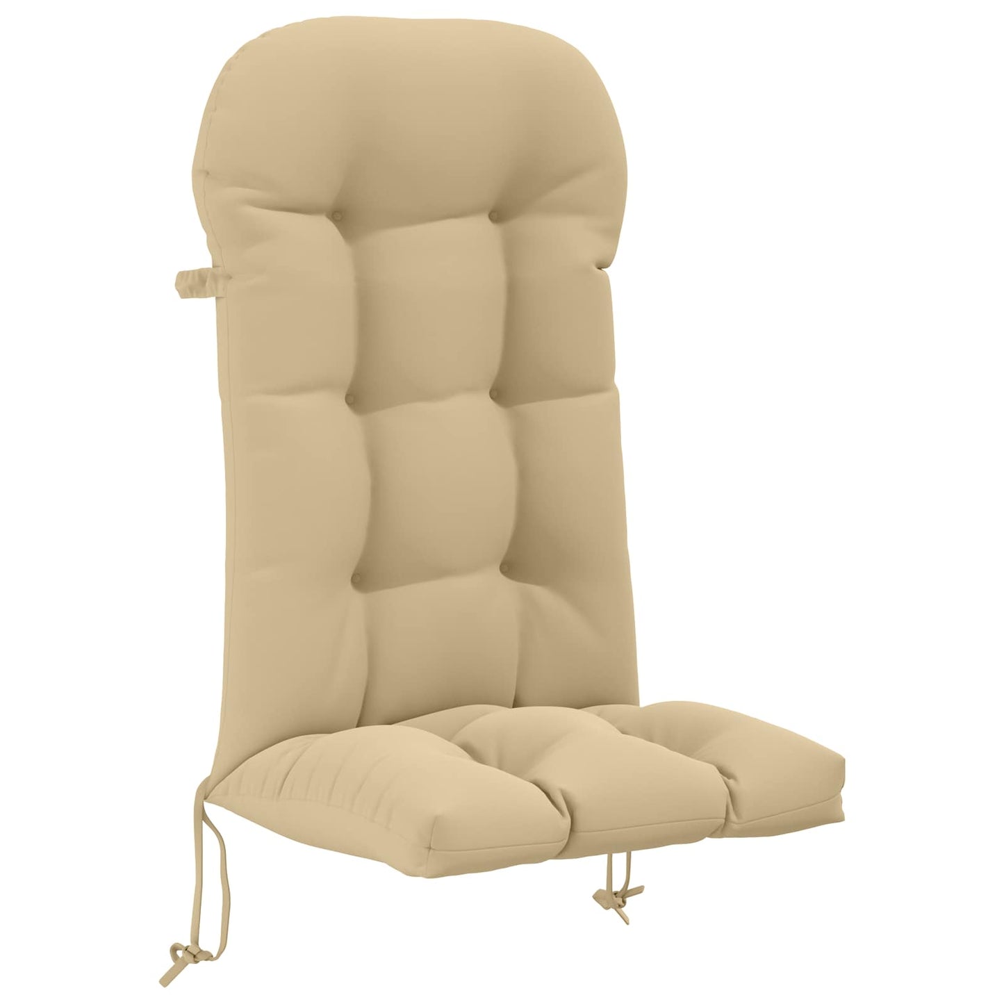 vidaXL Sun Lounger Cushion PUTTEN 100% Polyester Beige