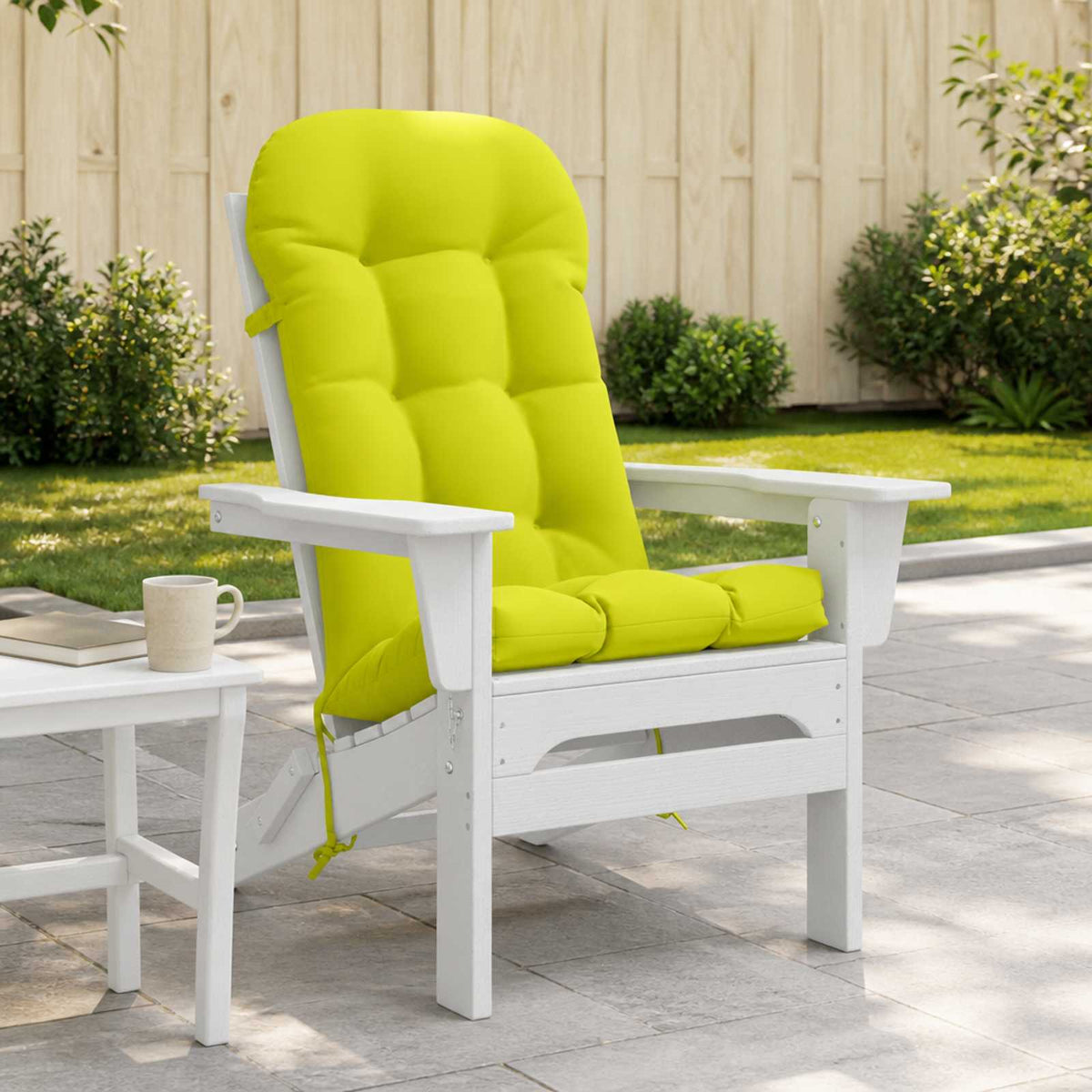 vidaXL Adirondack Chair Cushion PUTTEN 100% Polyester Bright Green