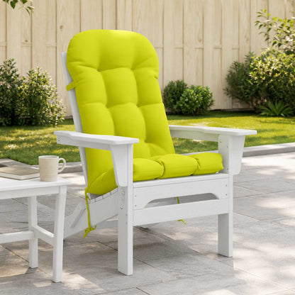 vidaXL Adirondack Chair Cushion PUTTEN 100% Polyester Bright Green