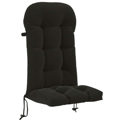 vidaXL Sun Lounger Cushion PUTTEN 100% Polyester Black
