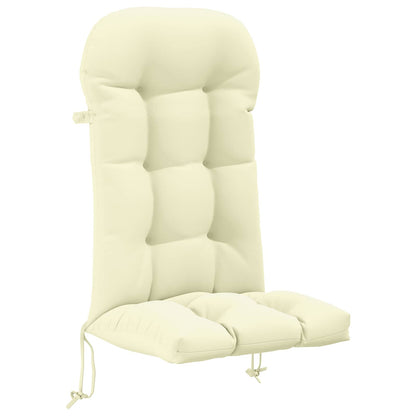 vidaXL Sun Lounger Cushion PUTTEN 100% Polyester Cream