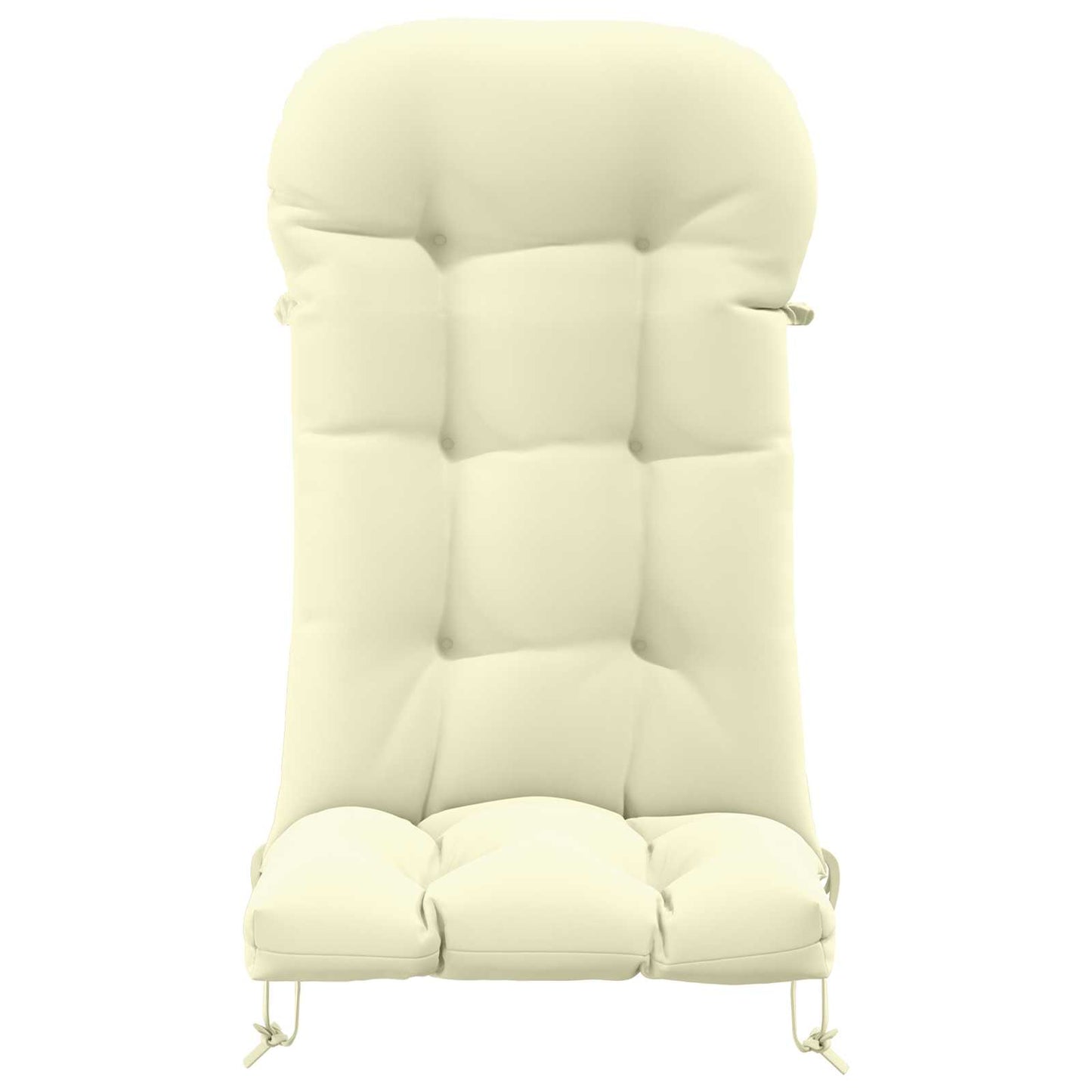 vidaXL Sun Lounger Cushion PUTTEN 100% Polyester Cream
