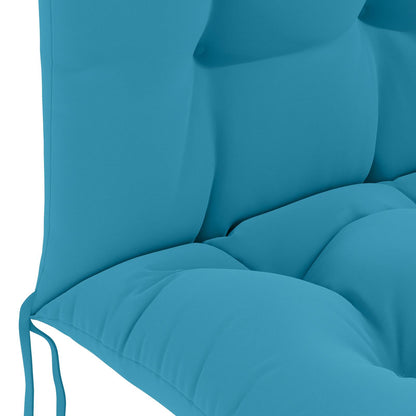 vidaXL Sun Lounger Cushion PUTTEN 100% Polyester Light Blue
