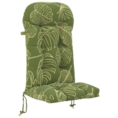 vidaXL Sun Lounger Cushion PUTTEN 100% Polyester Leaf Design