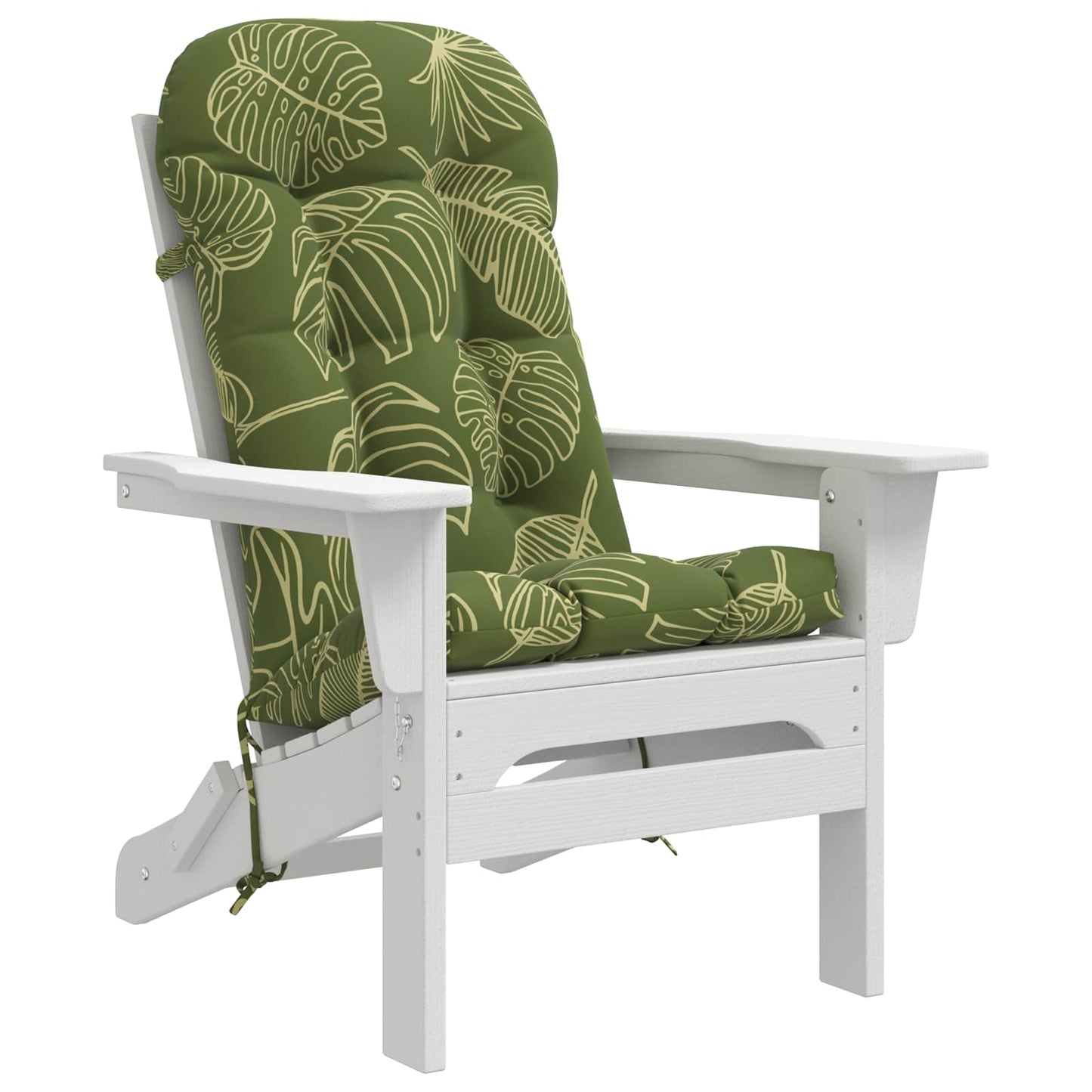 vidaXL Sun Lounger Cushion PUTTEN 100% Polyester Leaf Design