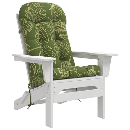 vidaXL Sun Lounger Cushion PUTTEN 100% Polyester Leaf Design