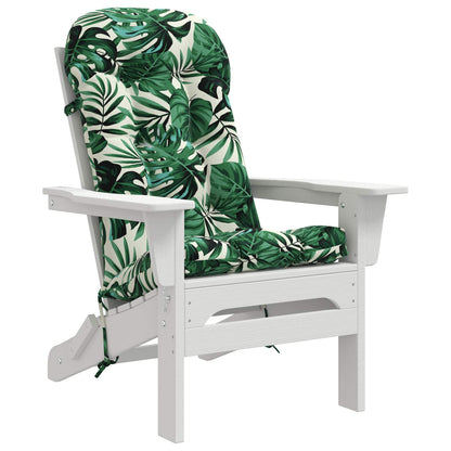 vidaXL Sun Lounger Cushion PUTTEN 100% Polyester Leaf Pattern